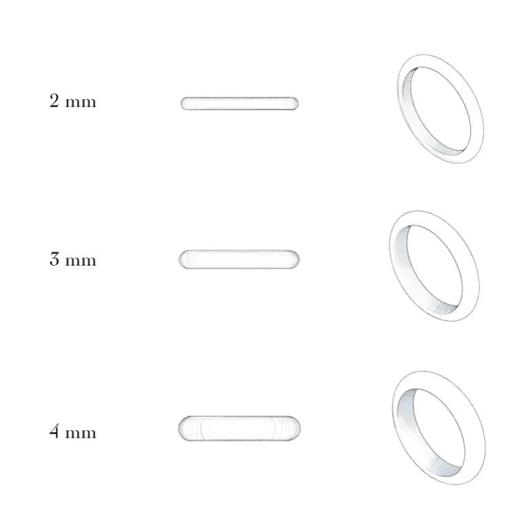 Alliance Absolu.e Demi-jonc 3mm