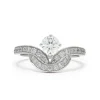 Bague Embl&egrave;me 0.7ct pav&eacute;e