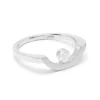 Bague Intr&eacute;pide grand arc 0.25ct