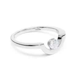 Bague Intrépide petit arc 0.25ct