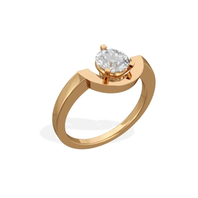 Bague Intrépide petit arc 1ct