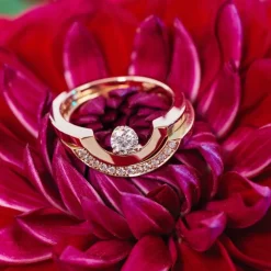Bague Intrépide petit arc 0.5ct