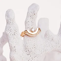 Bague Intrépide petit arc 0.25ct