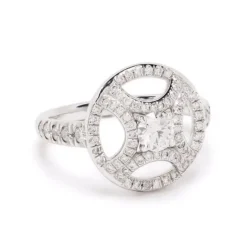 Bague Perp&eacute;tuel.le 0.25ct pav&eacute;e