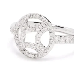 Bague Perp&eacute;tuel.le pav&eacute;e