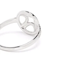 Bague Perp&eacute;tuel.le pav&eacute;e