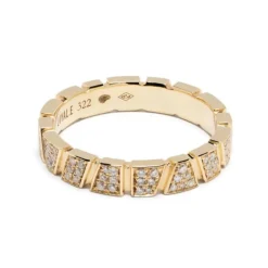 Bague Ride & Love pav&eacute;e