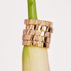 Bague Ride & Love pav&eacute;e