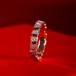 Bague Ride & Love pavée