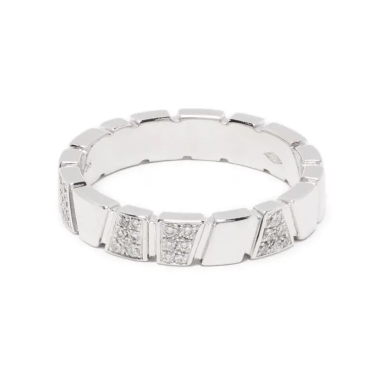 Bague Ride & Love semi-pavée