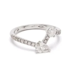 Bague Toi+Moi 0.25ct 0.35ct pavée