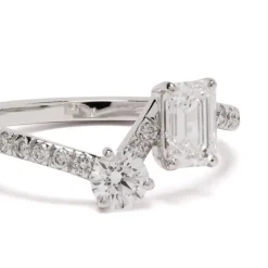 Bague Toi+Moi 0.25ct 0.6ct pavée