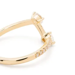 Bague Toi+Moi 0.25ct 0.35ct pavée