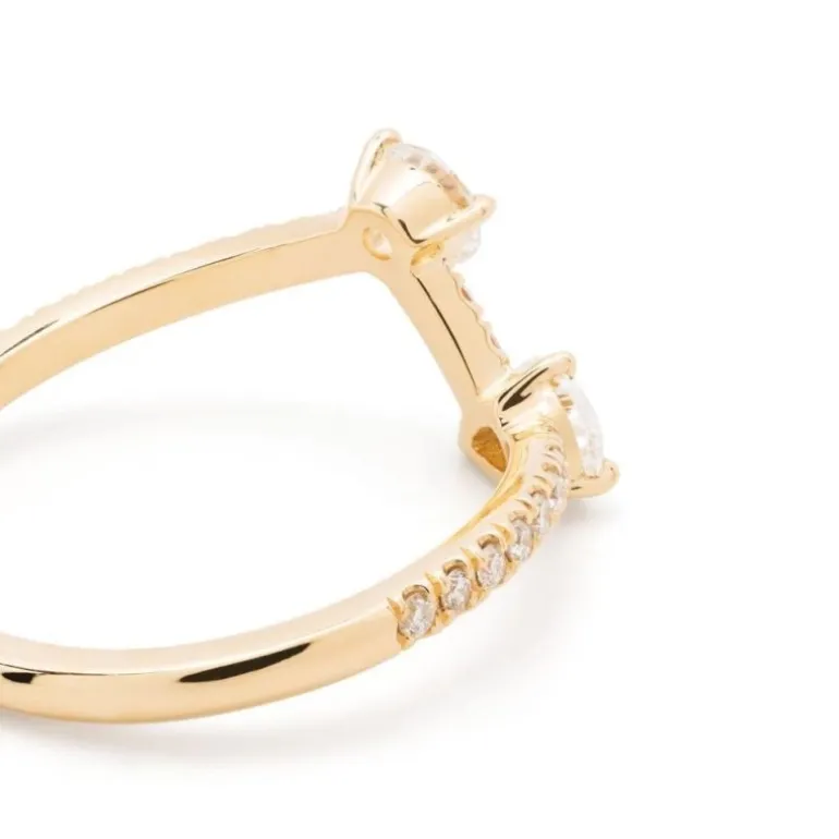 Bague Toi+Moi 0.25ct 0.35ct pavée