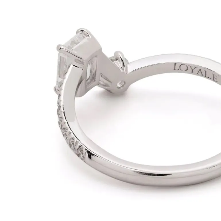 Bague Toi+Moi 0.25ct 0.6ct pavée
