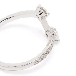 Bague Toi+Moi 0.25ct 0.35ct pavée