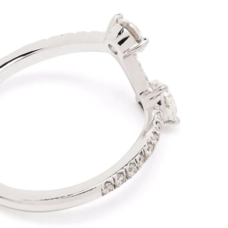 Bague Toi+Moi 0.25ct 0.35ct pavée