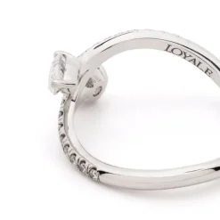 Bague Toi+Moi Toujours 0.25ct 0.35ct pavée