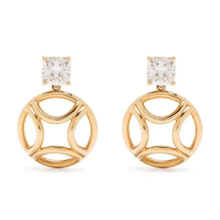 Boucles d'oreilles pendantes Perpétuel.le 1ct x2 Coussin