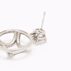 Boucles d'oreilles pendantes Perpétuel.le 1ct x2 pavées