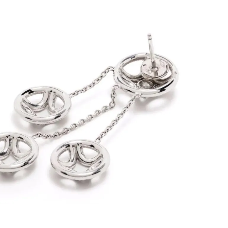 Boucles d'oreilles pendantes Perpétuel.le 0.25ct x2 pavées