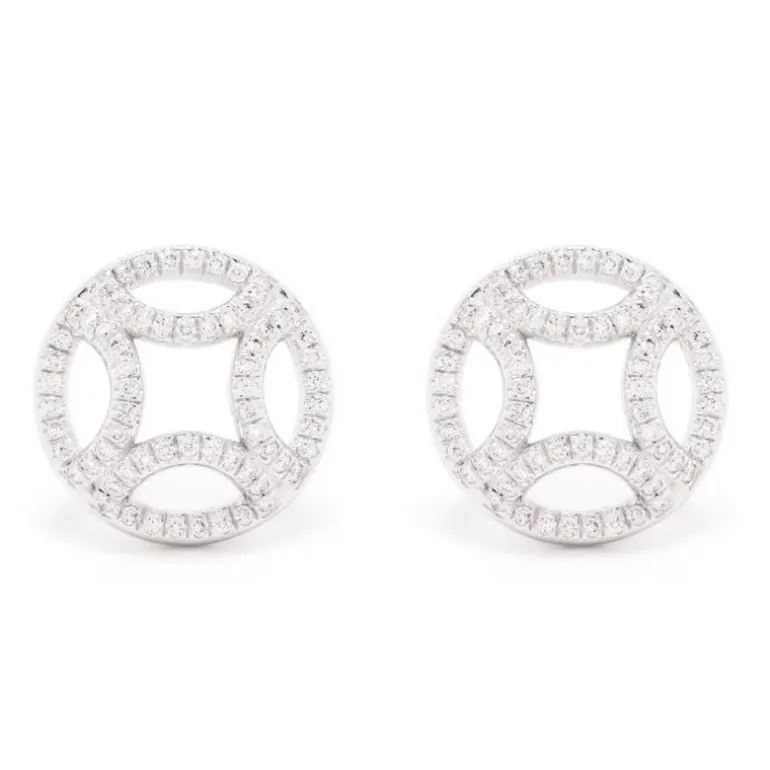 Boucles d'oreilles Perpétuel.le pavées