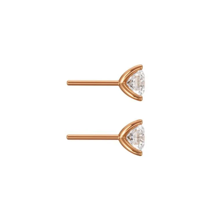 Boucles d'oreilles Pur.e 0.5ct x2