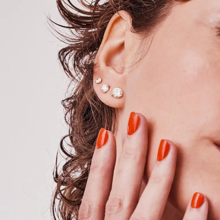 Boucles d'oreilles Pur.e 0.5ct x2