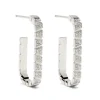 Boucles d'oreilles Ride & Love pav&eacute;es Medium
