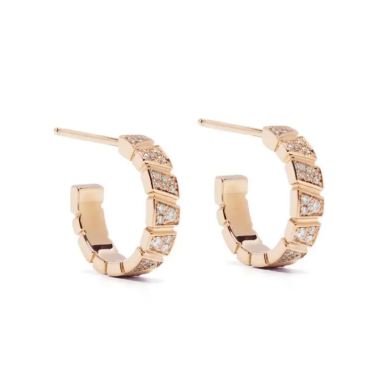 Boucles d'oreilles Ride & Love pavées Small