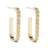 Boucles d'oreilles Ride & Love pav&eacute;es Medium