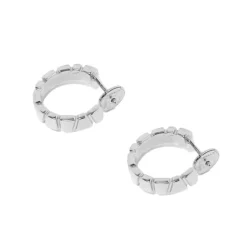 Boucles d'oreilles Ride & Love semi-pav&eacute;es Small