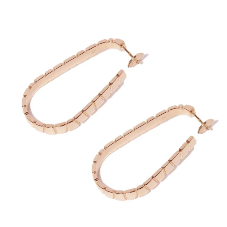 Boucles d'oreilles Ride & Love semi-pavées Large