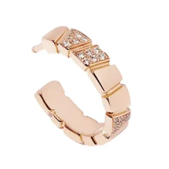 Boucles d'oreilles Ride & Love semi-pav&eacute;es Small