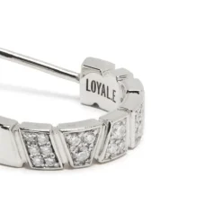 Boucles d'oreilles Ride & Love pav&eacute;es Small