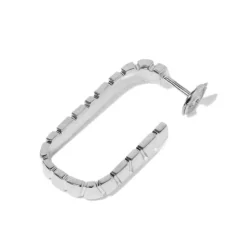 Boucles d'oreilles Ride & Love semi-pav&eacute;es Medium