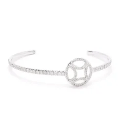 Bracelet jonc Perpétuel.le pavé