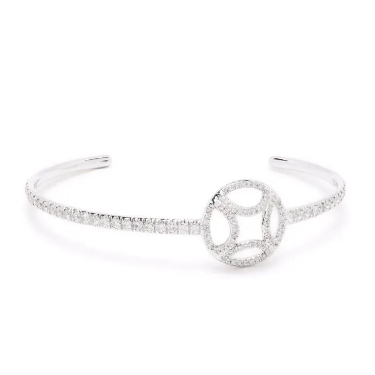 Bracelet jonc Perpétuel.le pavé