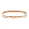 Bracelet jonc Ride & Love semi-pav&eacute;