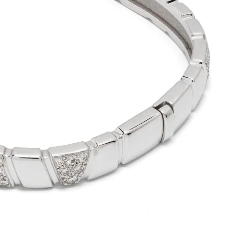 Bracelet jonc Ride & Love semi-pavé