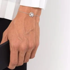 Bracelet Perp&eacute;tuel.le 0.25ct pav&eacute;