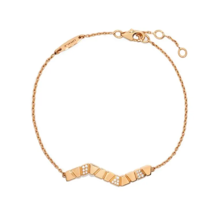 Bracelet Ride & Love semi-pavé