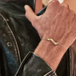 Bracelet Ride & Love semi-pavé