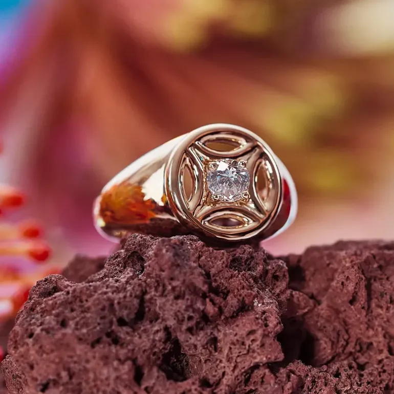 Chevalière Perpétuel.le 0.25ct