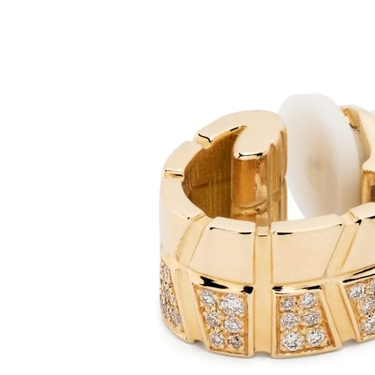 Clip Earcuff Ride & Love semi-pavée Droite