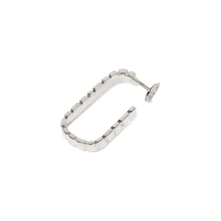 Mono-Boucle d'oreille Ride & Love semi-pavée Medium