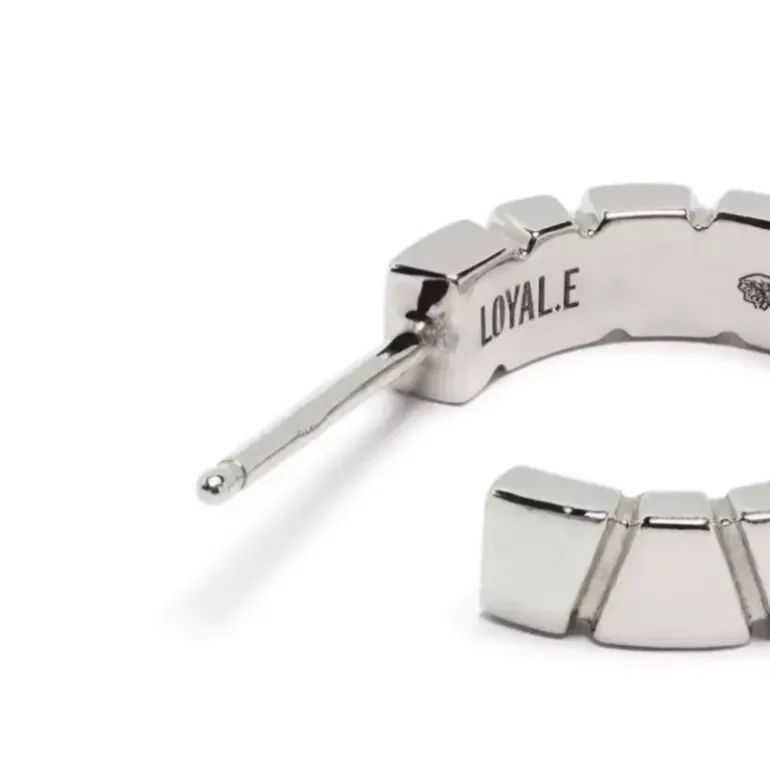 Mono-Boucle d'oreille Ride & Love pavée Small