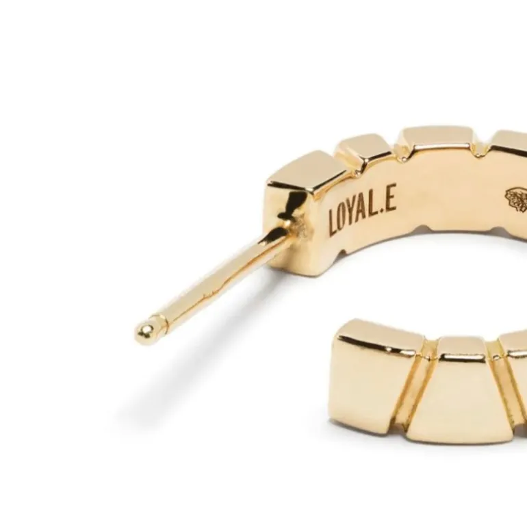 Mono-Boucle d'oreille Ride & Love pavée Small
