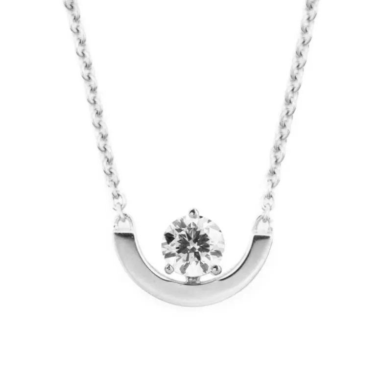 Pendentif Intrépide petit arc 0.5ct