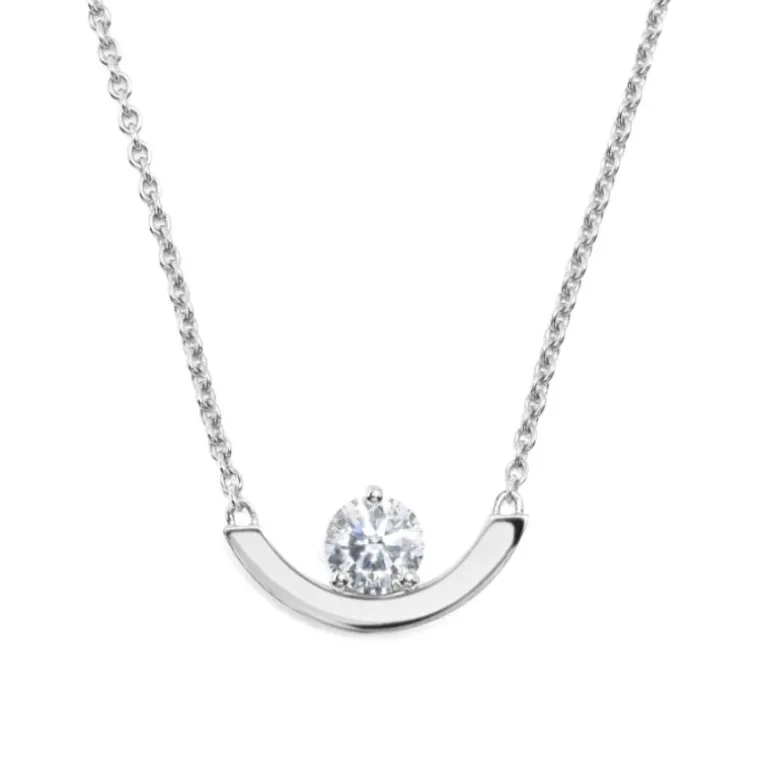 Pendentif Intrépide grand arc 0.5ct